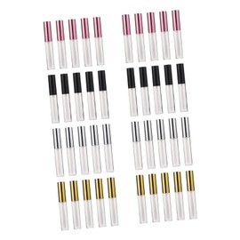 Beavorty Bottles 10ml Travel Lip Gloss Tubes Abs Material Reusable Body for Easy Volume Check