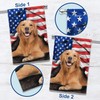 FLAGWIX Golden Retriever, Patriot American Dog Flags - 4th of