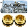 Briny River 2Pcs 20MM Button-Type Water Diverter Plug Compatible with