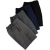 OnSchool 3600 School Half Pants, Solid, Navy Blue, Black, For