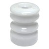 Zareba WP22E Multi-Groove Wood Post Ceramic Insulator with Nails
