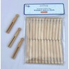 BMC LONDON 24pcs Traditional Wooden Dolly Pegs Washing Lines Laundry