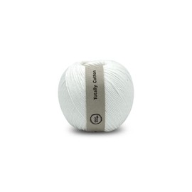 About Strings 100% Organic Cotton No.3 Light DK Yarn 3.53oz(100g) 234 Yards per Ball, 2-Pack (Snow)