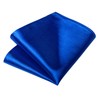 DiBanGu Solid Tie - Conjunto de corbata y pañuelo de