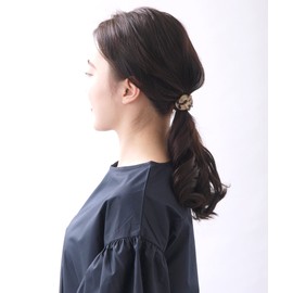 Vingtaine H-685- Tortoise Shell Style Braided Design, Hair Cuff, Hair Hook, Pony Hook, Just Insert and Put Together Hair, Easy Arrangement, Hair Accessory, biege