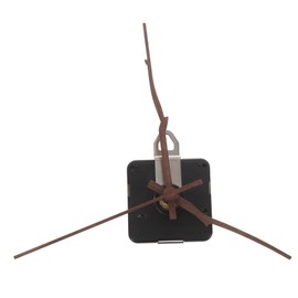 Tofficu 3 Sets DIY Silent Clock Movement Kit with Wooden Clock Hands Replacement Parts for Home and Office Decor Easy Installation Durable Design