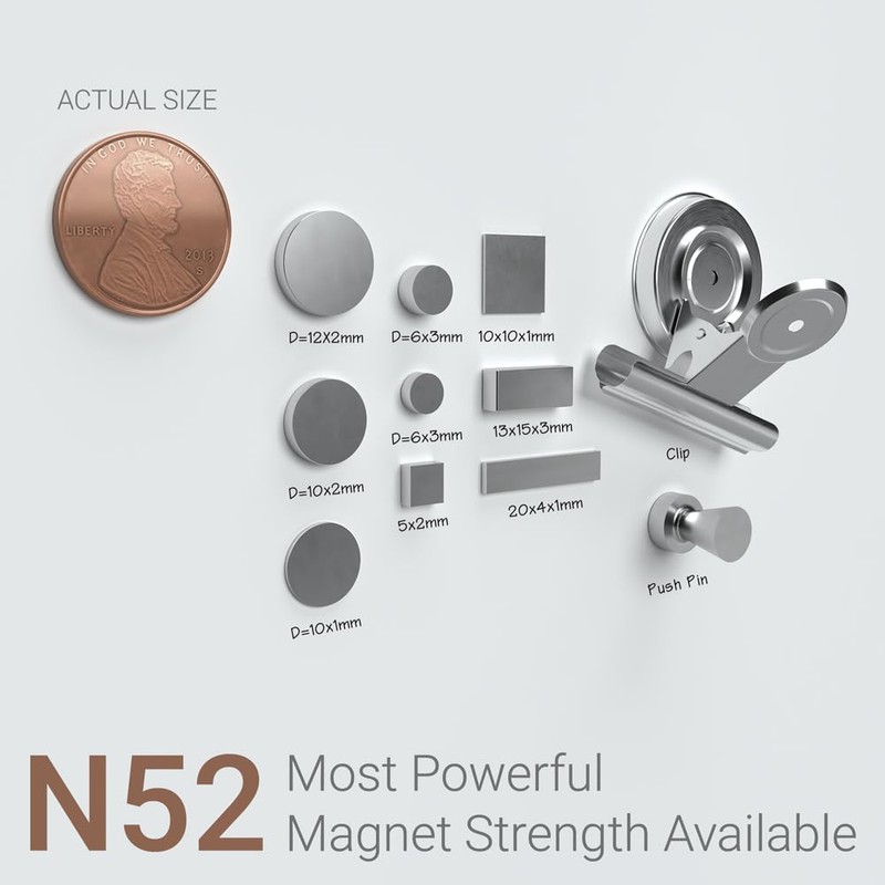 Magnetize-It! F20x4x1mm - Neodymium Rectangle (20 Pack) Magnets