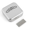 OMO Magnetics ネオジムマグネット ネオジウム磁石 N50 円形 丸型 3x1.5mm ニッケルメッキ 専用ケース付き