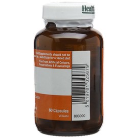 HealthAid Psyllium Husk, Fibre, 1000mg 60 Vegan Capsules