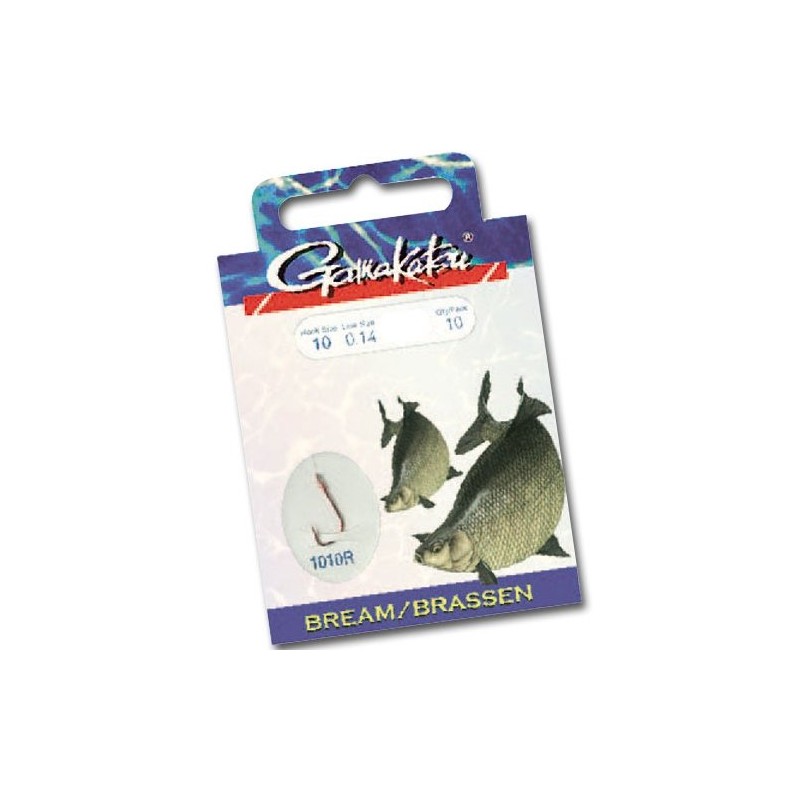 Gamakatsu BKD-1310N Bream 14 Tied Hooks