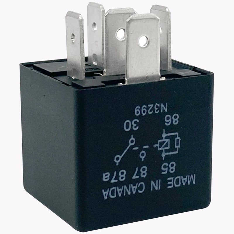 2-Pack P6STD FOAB-14B192-AA Relay 12V 40A 5-Pin SPDT Automotive Fuel