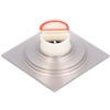 Brushed Shower Floor Drain Copper Floor Strainer for Kitchen Bathroom