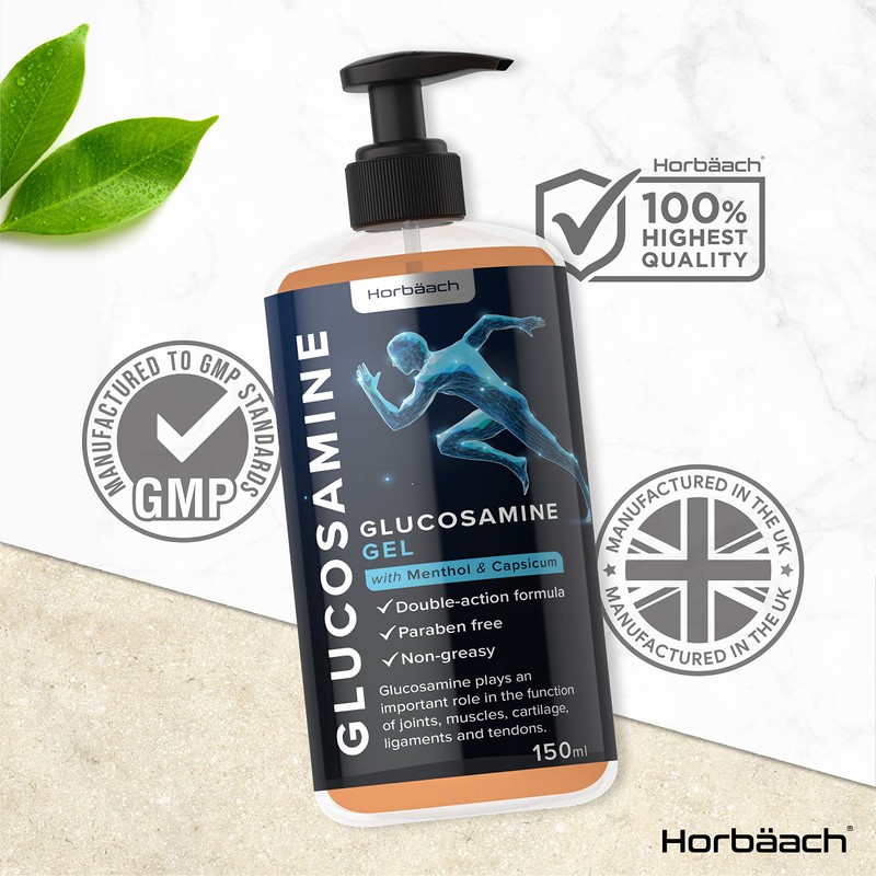 Glucosamine Gel | 150 ml | with Menthol and Capsicum