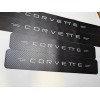 Advanced Trims 4Pcs Car Threshold Strip Door Plate Sill Scuff