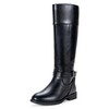 Jeossy Women's Riding Boots, Calf Knee High Boots with Wide
