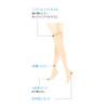 Gunze SBS570 Women's Short Stockings, Sabrina, 3 Pairs Set, Cool,