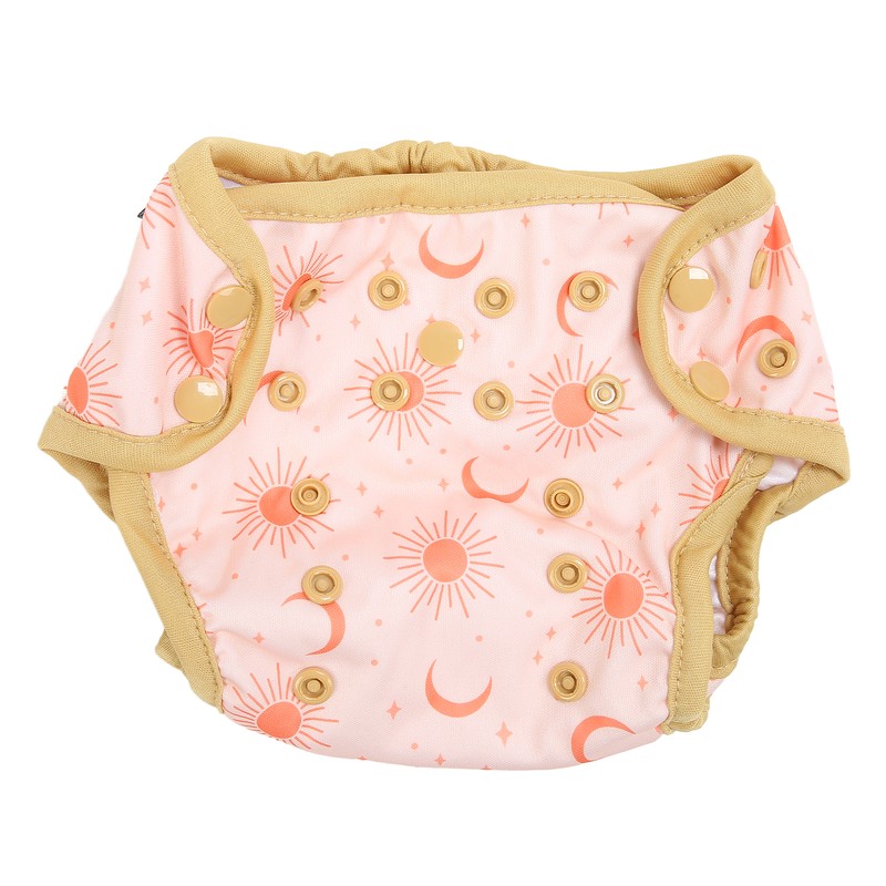6pcs Baby Cloth Diaper Newborn Cute Pattern Waterproof Adjustable Breathable