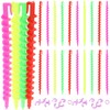 minkissy Spiral Hair Perm Rod 26pcs Plastic Barber Hairdressing Styling