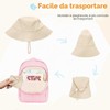 Xnova Cappello da Pescatore Sole per Bambini Ragazze Regolabile Secchio