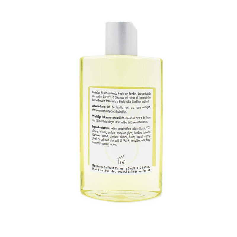 Bamboo Shampoo and Shower Gel with Bamboo Extract (200ml)