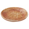 Marui Pottery MR-3-4127 Shigaraki Ware Hechimon Plate, Diameter Approximately 4.3