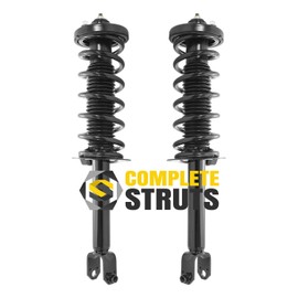 COMPLETESTRUTS Rear Quick Complete Strut Assemblies with Coil Springs Replacement for 2017 Honda Accord 2.0L Hybrid - Set of 2