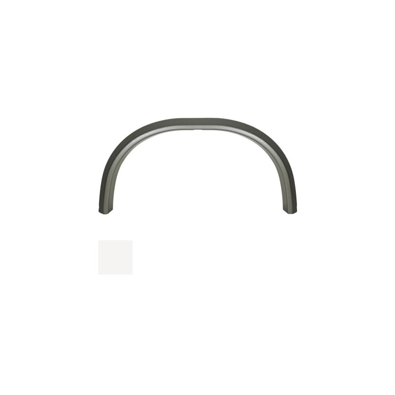 ICON 14519 Fender Skirt, Single, Forest River, FS4405, Polar White