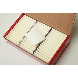 Carmel Super-Glide Tailors' Chalk White Color, 48 pcs