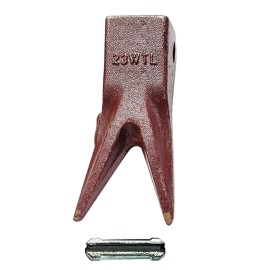 BDI Wear Parts 23 230 Series 23WTL Tiger Bucket Digging Teeth Bucket Tooth with 23FP Flex Pins - 23WTL+23FP_1 Set
