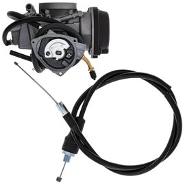 NICHE Carburetor Throttle Cable Kit For Yamaha Raptor 350 YFM350 5YT-14901-00-00 5YT-26311-00-00 5YT-26311-10-00
