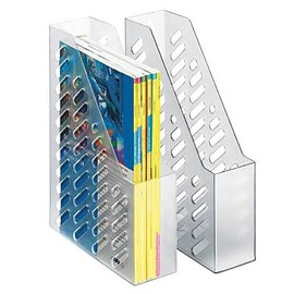 HAN Brilliant Magazine File DIN A4 C4 Translucent Clear