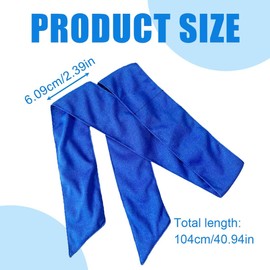 GXGM Sports Headband Unisex Headband Adjustable Elastic Bandana Hair Wrap Sweatbands for Women Men Football Basketball Outdoor Activities (Blue), a