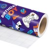 WRAPAHOLIC Gaming Wrapping Paper Roll - Mini Roll - 17