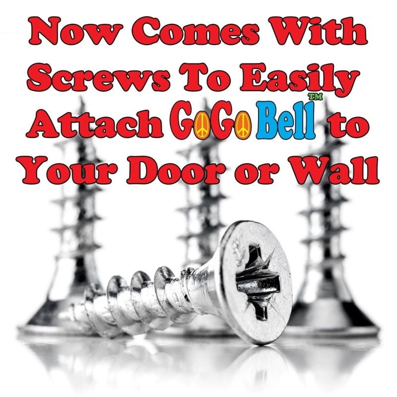 GoGo Bell Dog Doorbell for Housebreaking/