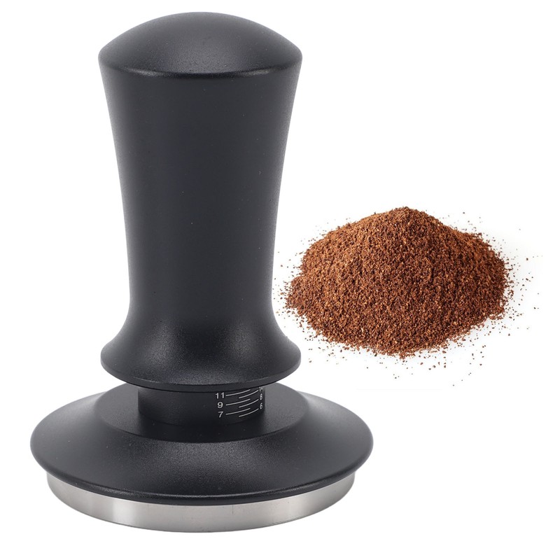 Flat Base Tamper 304 Stainless Steel Enhance Taste Coffee Tamper