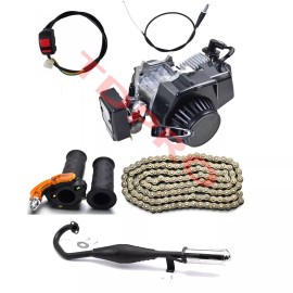 Unbranded 47cc 49cc 50cc 2 Stroke Motor Engine Kit Scooter ATV Pocket Quad Dirt Bike Razor