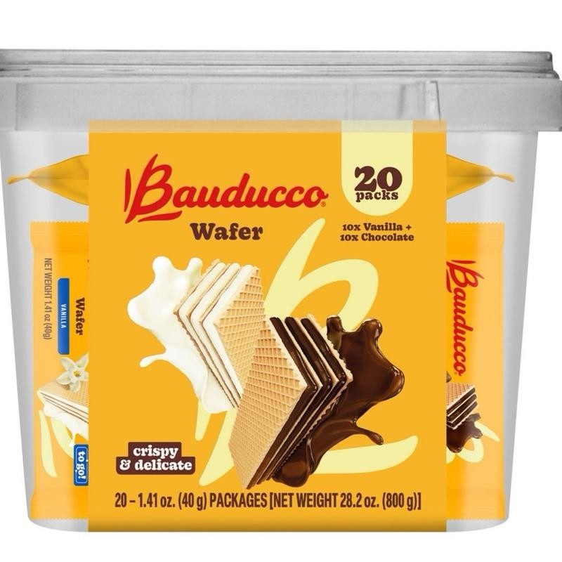 20 Pack Wafer Tub - Perfect Snack for Any Occasion