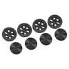 Luggage Caster Wheels Lightweight Silent Suitcase Universal Replacement Rollers Wheels