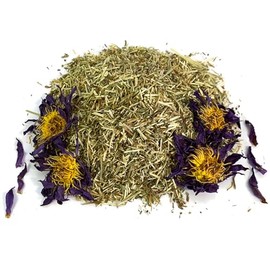 MQH Wholefoods™ Lotus Flowers Tea Herbal Pre Mix Mixed Blends Premium Quality! AVAILABLE IN 15+ BLENDS (Hyssopp Herb & Lotus Tea Mix, 10g)