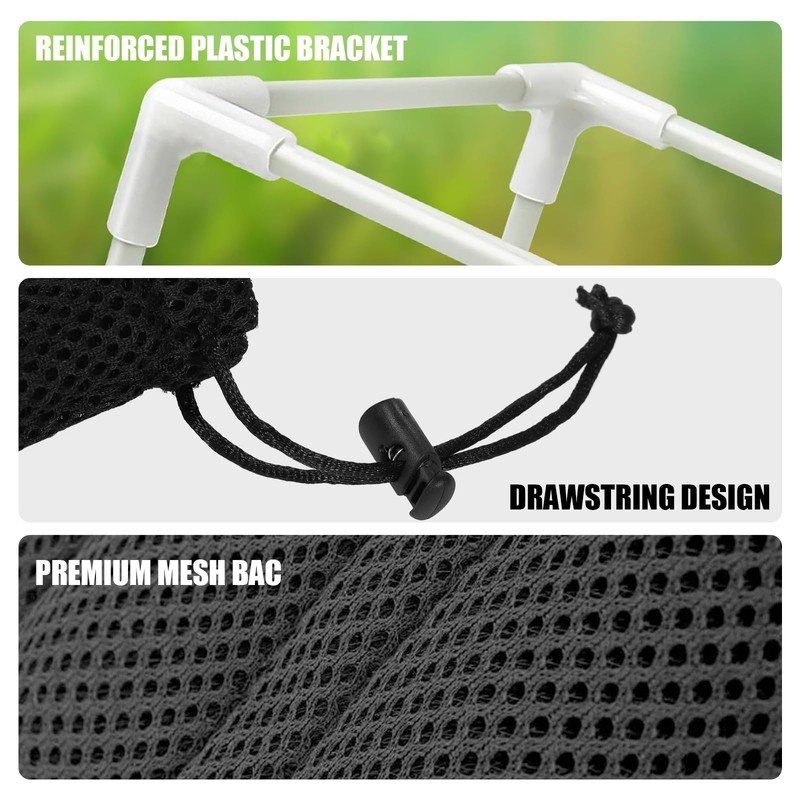 10 Inch Pond Filter Box,Pond Pump Filter Bag,Anti-Clogging Pond Filter,Suitable