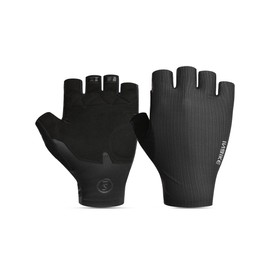 INBIKE Mens Cycling Gloves Biking Fingerless Breathable Sport Glove Mountain Bike Road Bicycle Hiking Spring Summer Black L