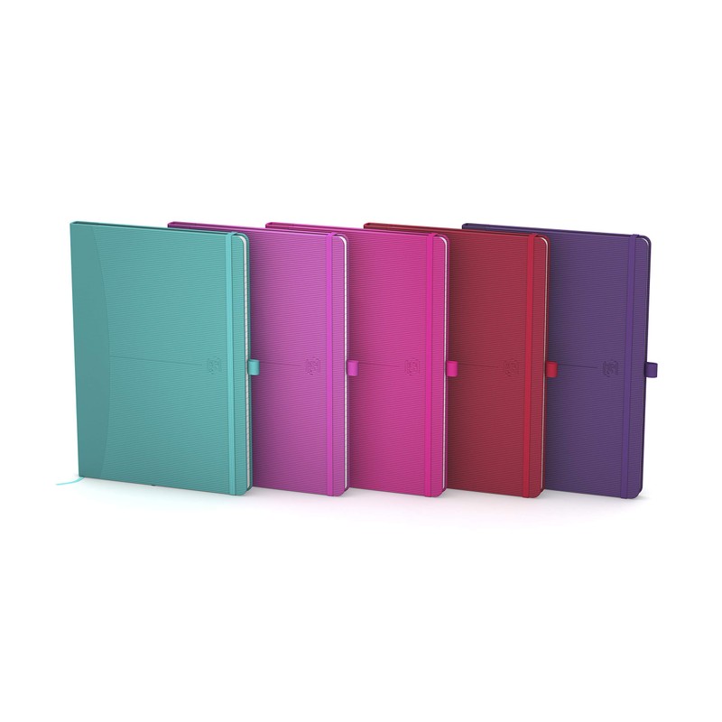 Oxford Signature A5 Hardback Cover Casebound Journal Notebook Ruled 160