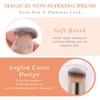 WLLHYF Concealer Brush Foundation Brush, Eye Mini Angled Flat Top