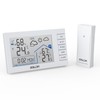 Thermometer/Hygrometer, Indoor/Outdoor, Digital Thermometer, Hygrometer, Wireless, High Precision, Weather Forecast,