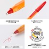 BIC Oil-Based Ballpoint Pen, Orange, 0.03 inches (0.7 mm), Red,