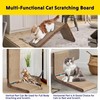 FluffyDream Cat Scratcher Cardboard, Scratching Pad House Bed Furniture Protector,
