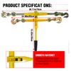 Chain and Binder Kit 5/16in-3/8in，G80 Chains Heavy Duty Ratchet Load