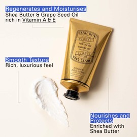 Panier des Sens Moisturising Hand Cream Dry Hands & Skin Iris Blossom Hand Lotion Moisturising Cream Hand Mask Olive Almond Oil Hand Care from France 97% Natural Ingredients 75 ml