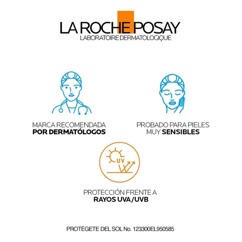 La Roche-Posay Anthelios UV AIR FPS 50+, Protector Solar Tono