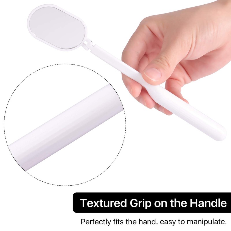 Pretty memory Foldable Lash Mirror, 270° Free Rotation, Lightweight Makeup